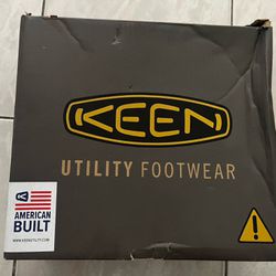 Keen Steel Toe Boots 9.5