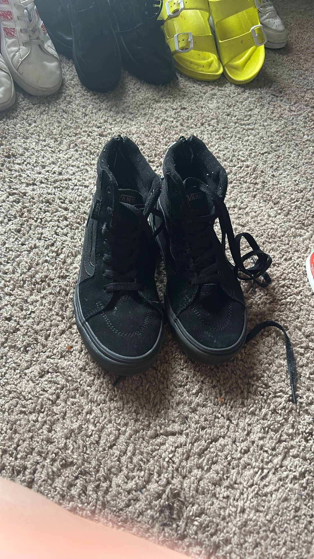 Black Vans 