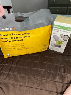 Haaka Silicone Pump + Medela Milk Storage Bags