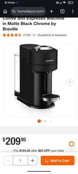 Nespresso Vertuo Next Deluxe Coffee machine