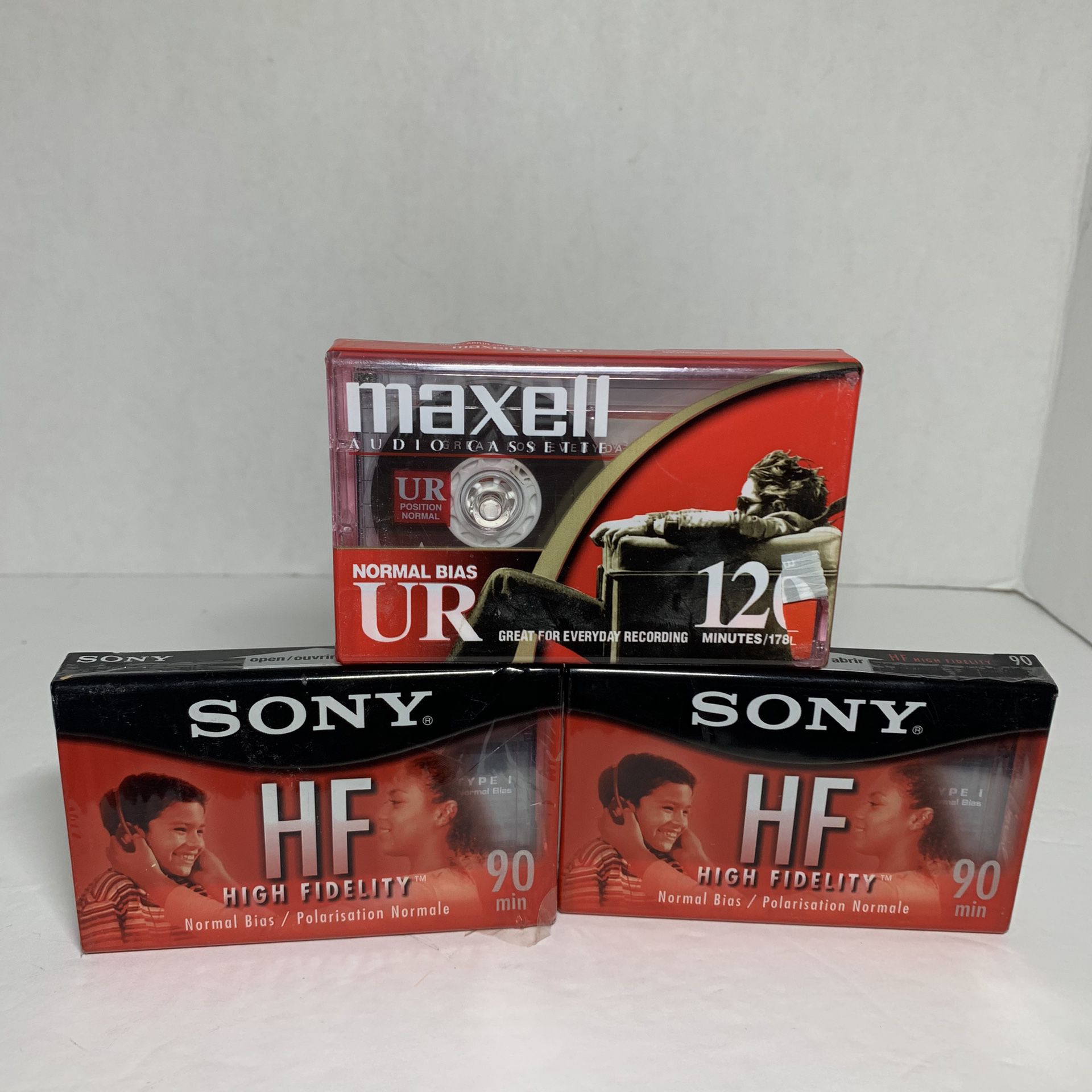 New Lot Of 2 Sony HF High Fidelity Audio
