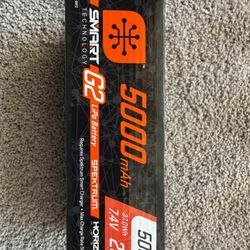 Spektrum Smart G2 LiPo Battery 5000mAh 7.4V 2S 50C – RC