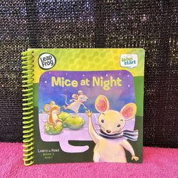 Leapfrog Leapstart Mice At Night Learn To Read Learning Educational Book #4