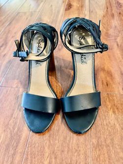 Splendid Brand Jena Black Block Heels