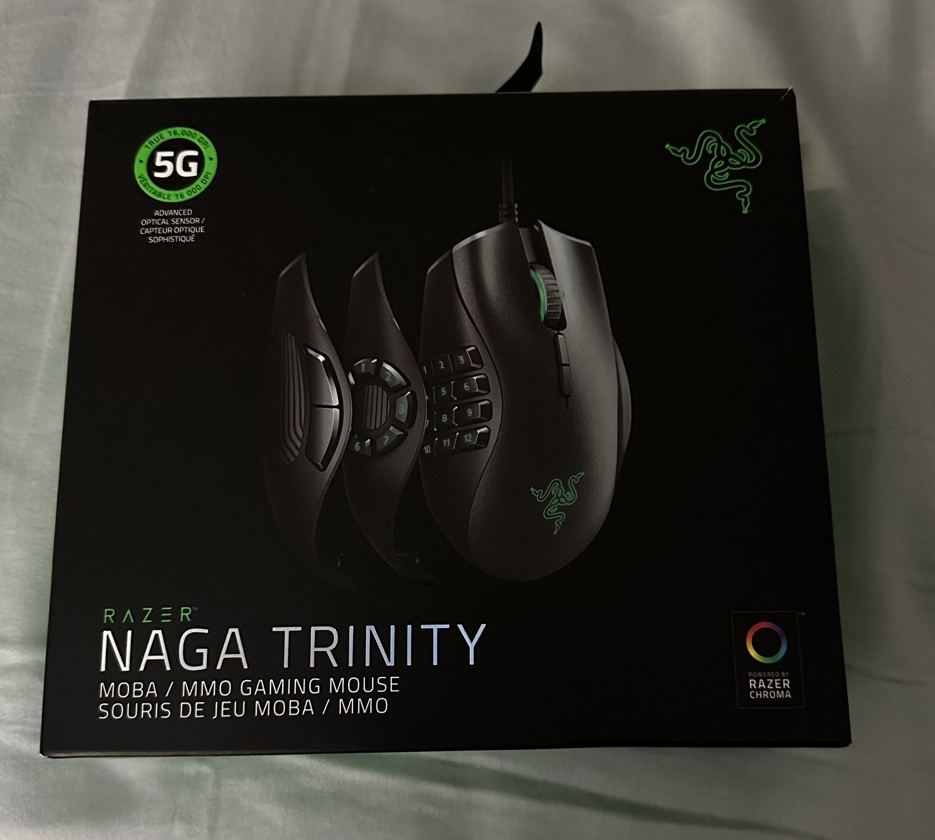 Razer Naga Trinity Gaming Mouse