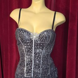 SPIDERWEB CORSET  SIZE SMALL   SEE OTHER OFFERS!!