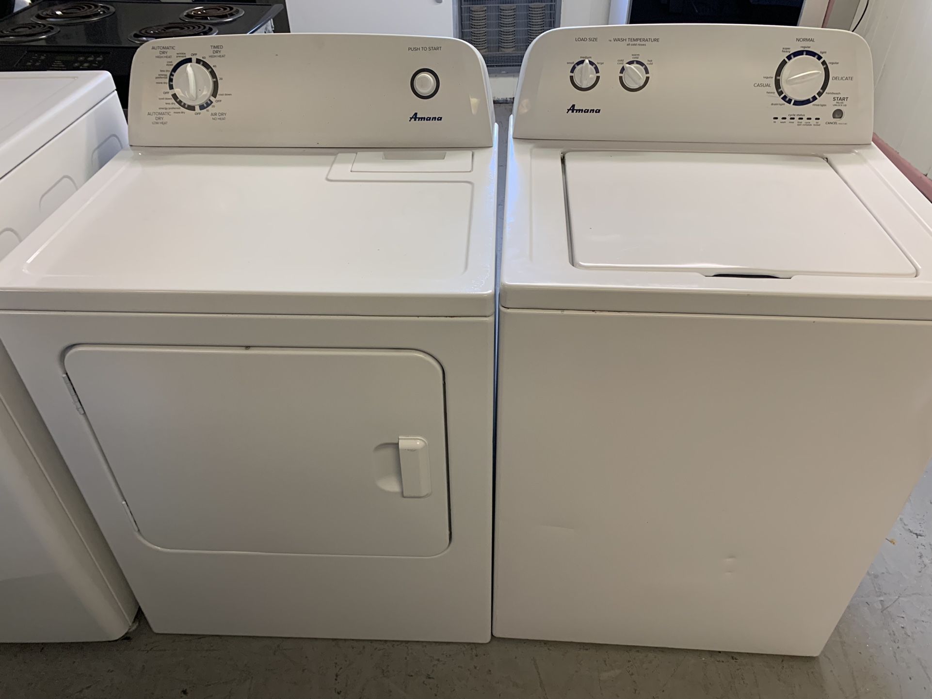 Matching Washer/Dryer Combo