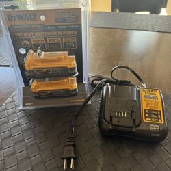 DeWALT Power stack (2) + Charger 