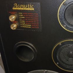 Speakers For Sale 2 Ea 150.00