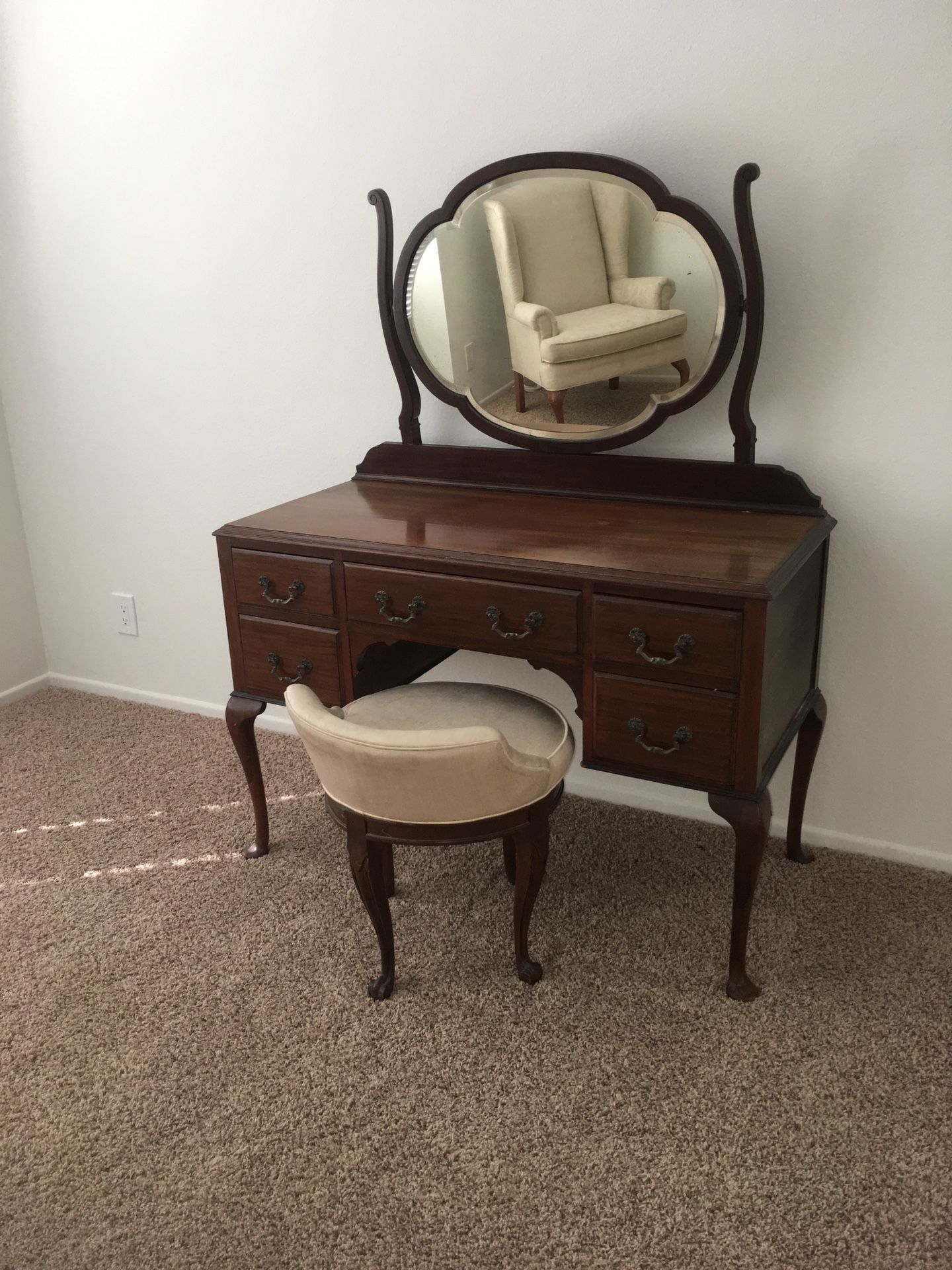 Antique Dressing Table/Vanity