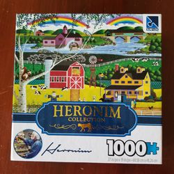 Heronim Double Rainbow Jigsaw Puzzle 1000 piece