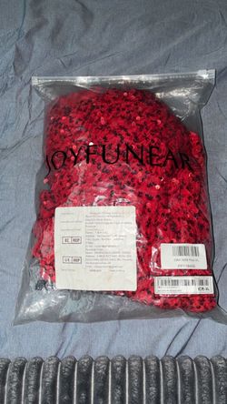 Brand new joyfuner red long sleeve shiny dress size XL 25$