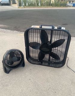 2 Lasko and Honeywell Fans (25/2) / 2 Ventiladores Lasko y Honeywell(25/2) (good condition/ buenas conditiones) (details in photos/ Detalles en fotos)