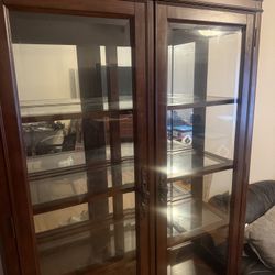 China Cabinet And Server/wine Storage Set