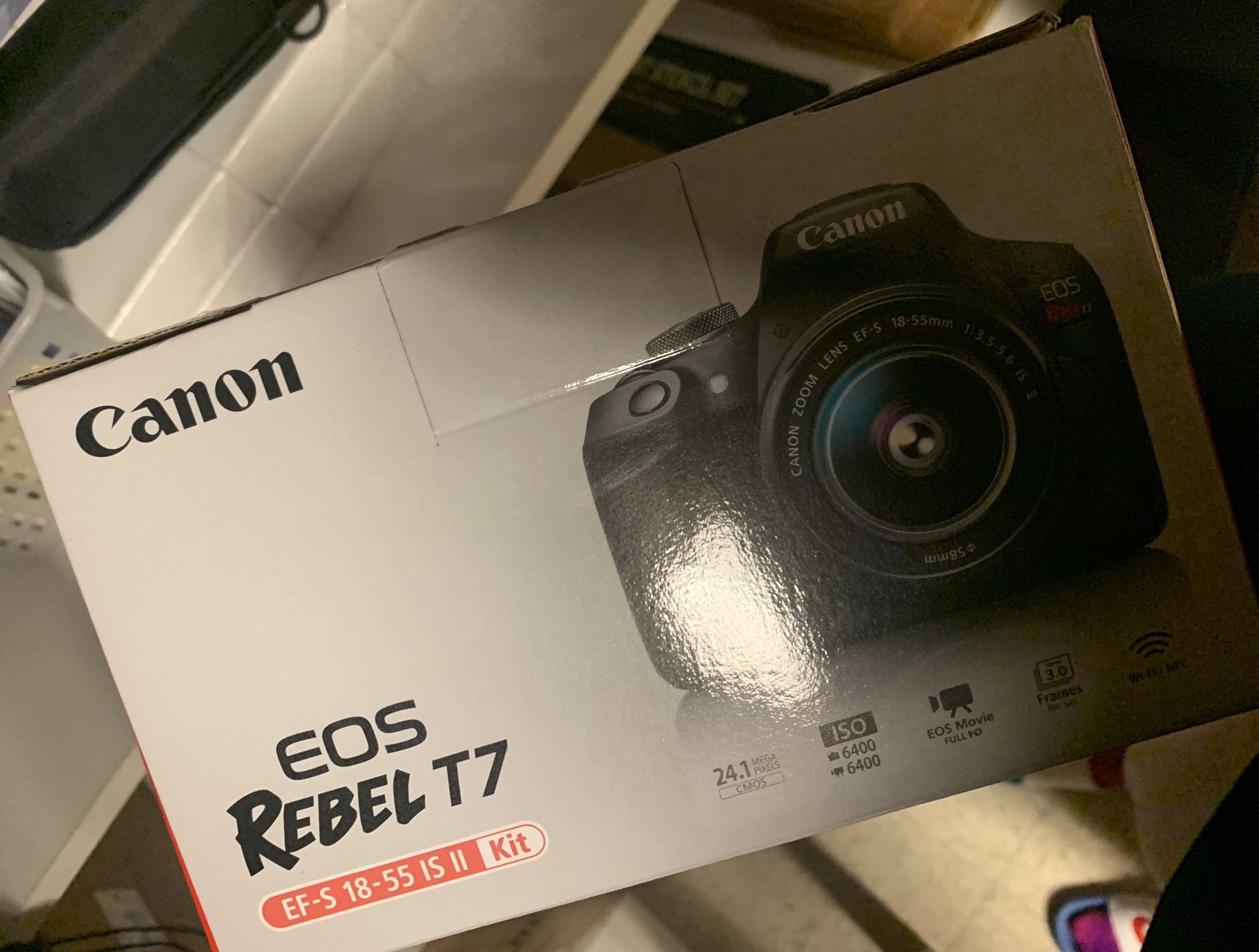 Canon EOS Rebel T7 camera