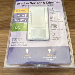 Lutron Motion Sensor & Dimmer
