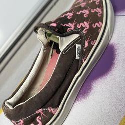 Flamingo Vans Mens size 10