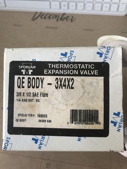 168005 Thermostatic Expansion Valve