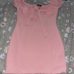 Missguided Pink Dress