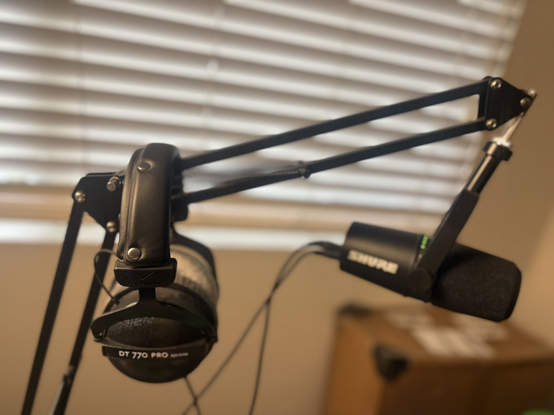 Shure Microphone W/ Headphones