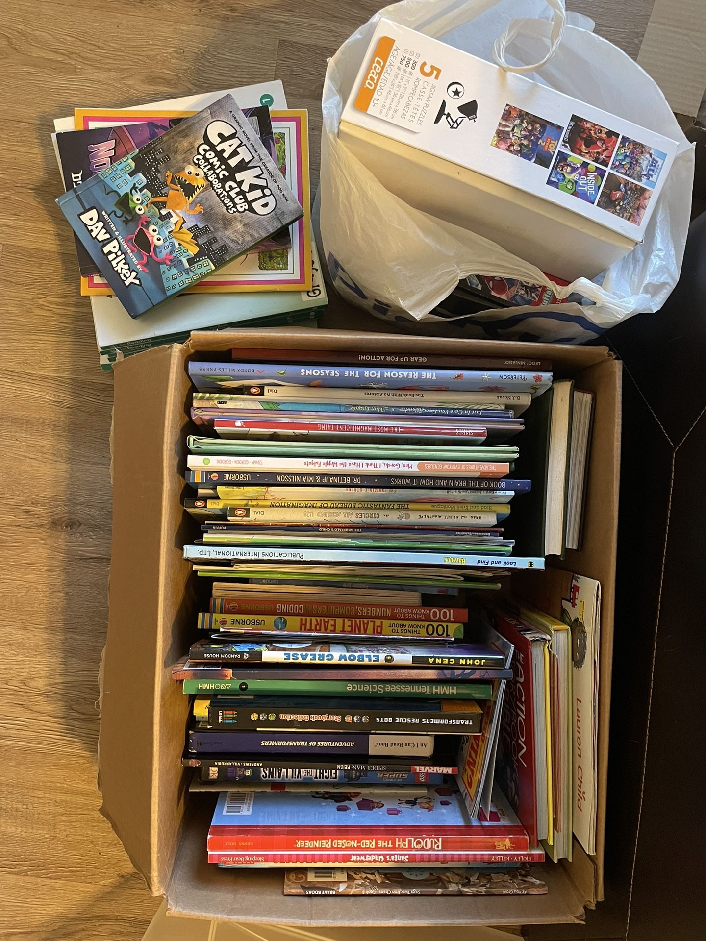 Over 70 Children’s Reading & Educational Books + Puzzles