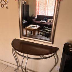 Vanity Table + 2 mirrors
