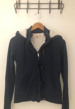 Hollister fleece jacket XS