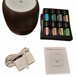 Essential Oil Diffuser With Essential Oils Included