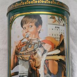 Vintage advertising Cans
