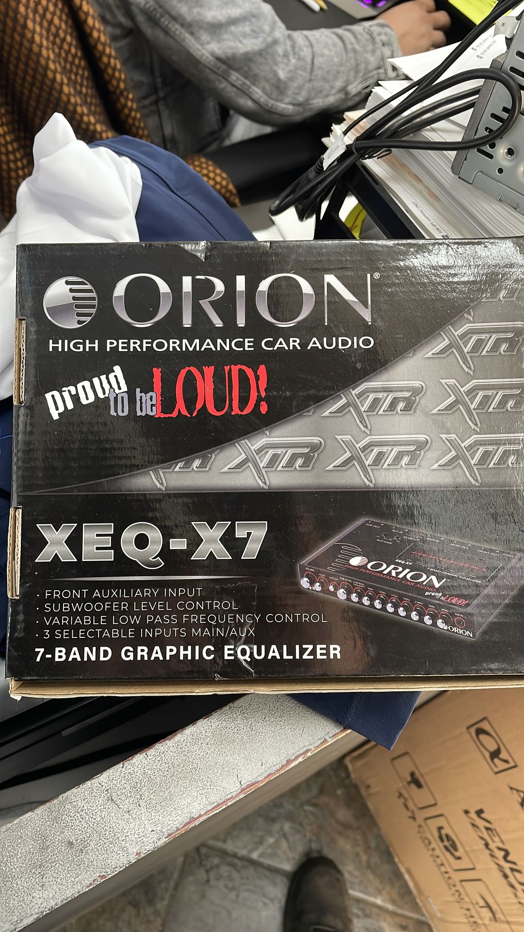 Orion XEQ-X7 ( 7-Band Graphic Equalizer