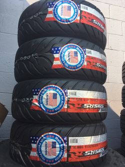 Federal RSRR tires. Many sizes in stock. Message size for prices