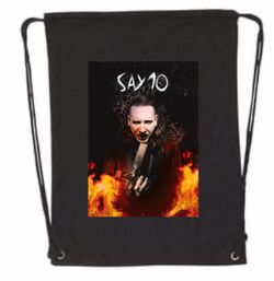 Marilyn Manson Drawstring Bookbag