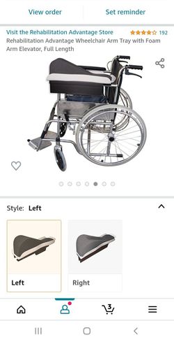 Wheelchair Trough New