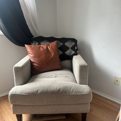 Grey Arm Chair