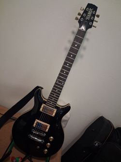 Hamer Slammer doublecut les paul w upgrades.......$375