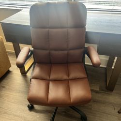 Brown Desk Chair