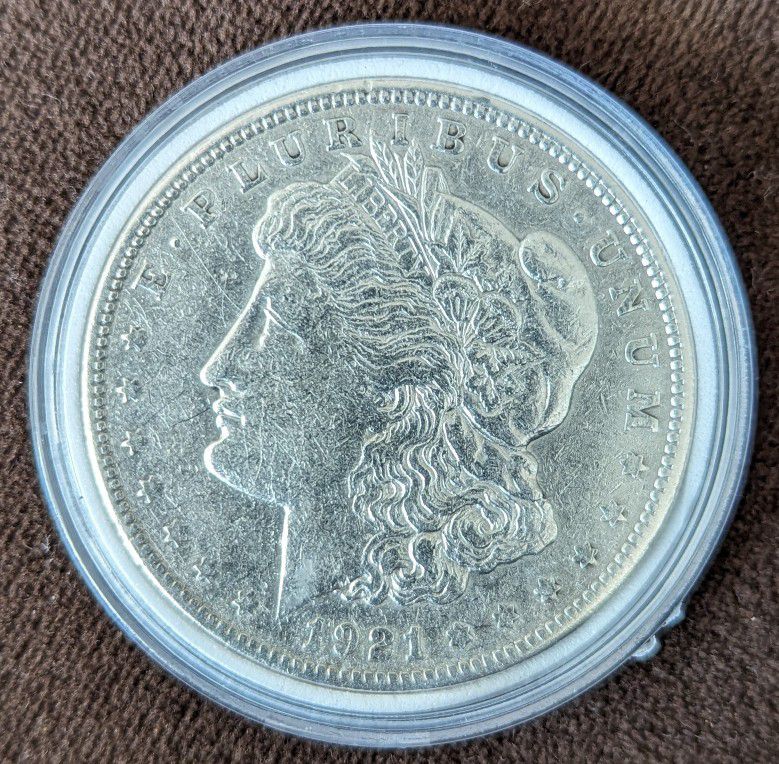 Morgan 1921 XF Silver Dollar Coin