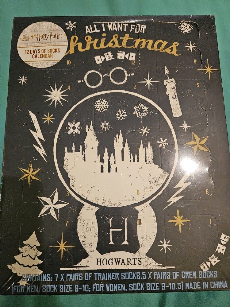 Harry Potter Advent SOCK calendar