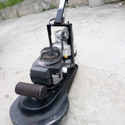 Industrial hot water driveway cleaner..
