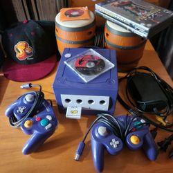 Gamecube With Games Pokemon Mario