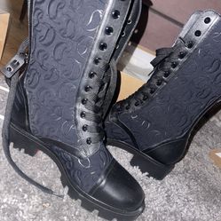 Red Bottom Boots ( Louboutin ) Size 8