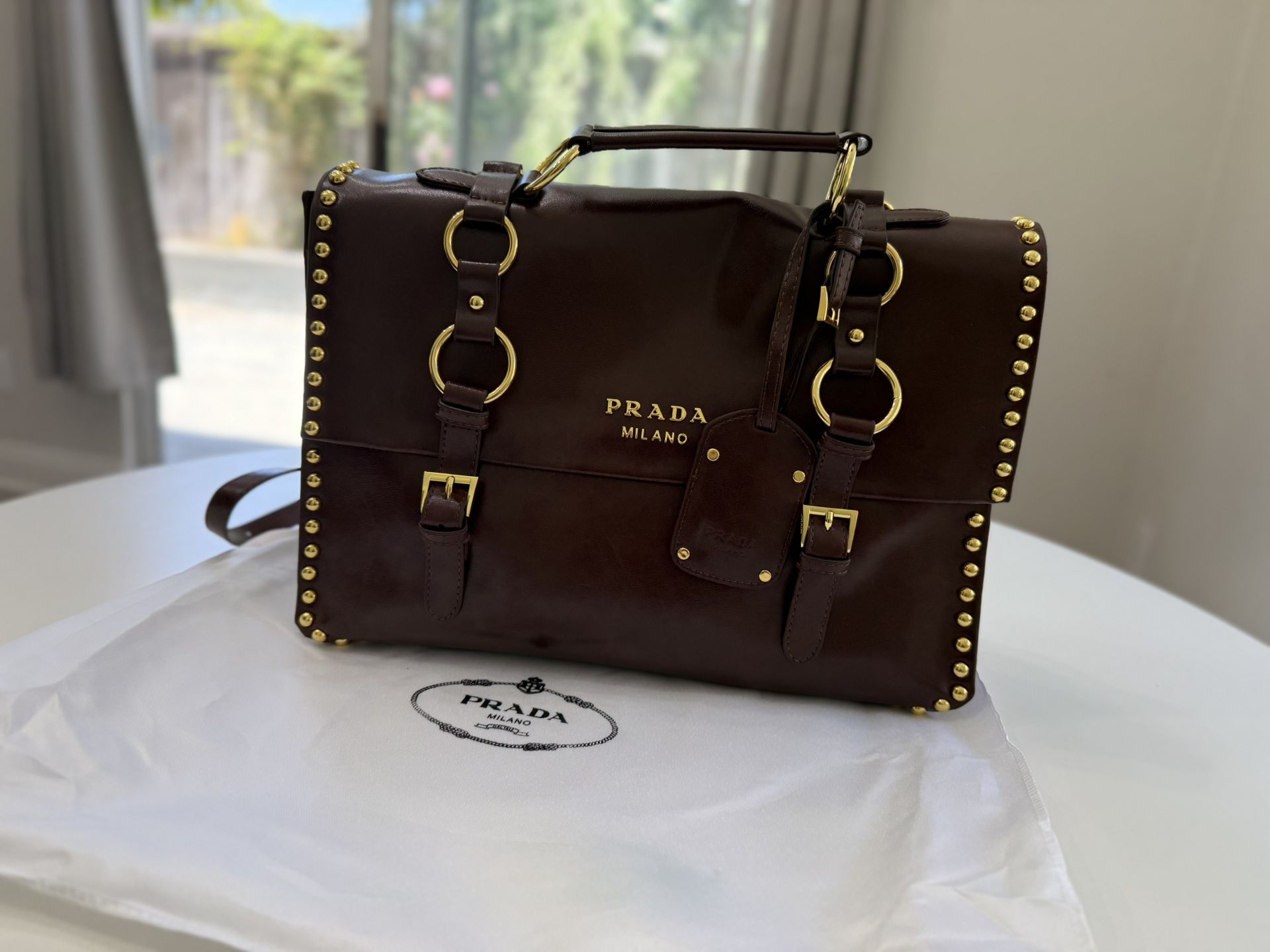 Prada studded Bag