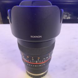 Rokinon F1.4 50mm For Sony