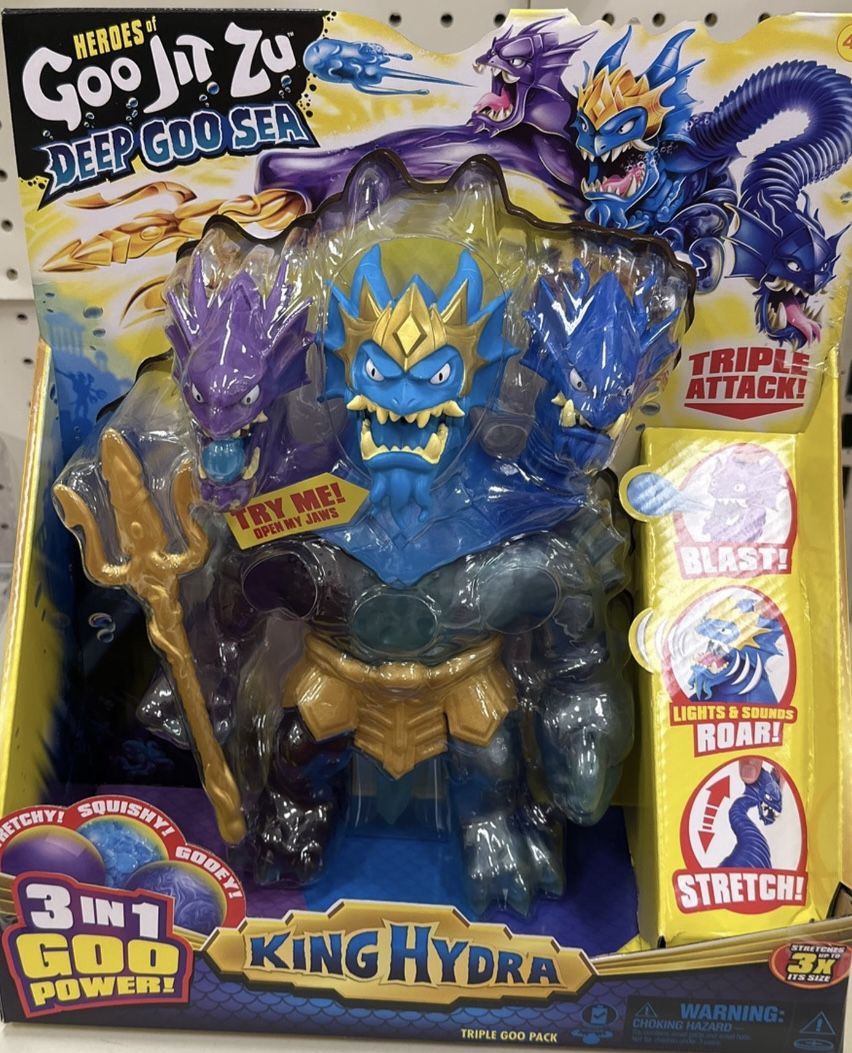 Ultra Rare Goo Jit Zu KING HYDRA TOY
