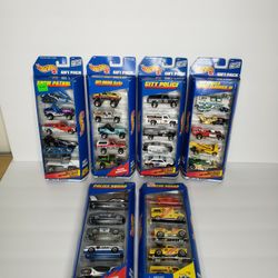 Hot Wheels Gift Packs Lot Of 6
