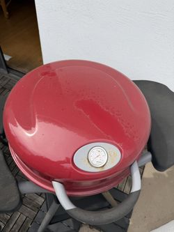 Red Charcoal Grill