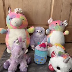 Squishmallow/plushie Bundle 