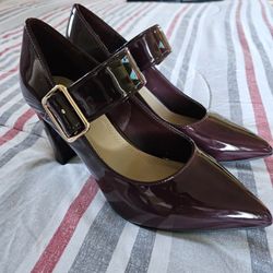 Burgundy heels 
