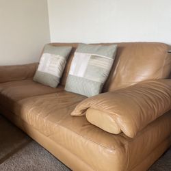 Natuzzi Italian Leather Couch