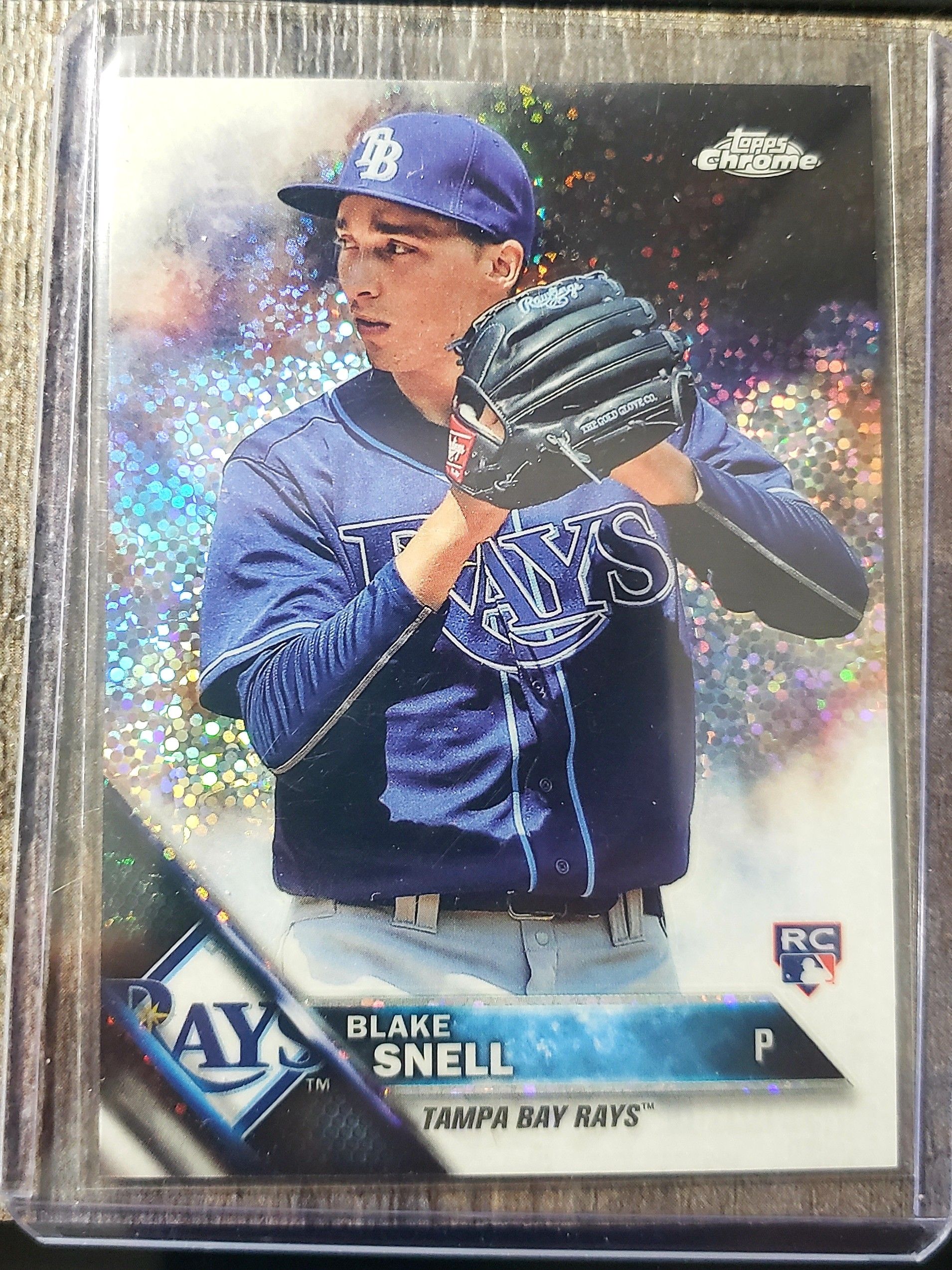 Blake Snell Rookie Card Tampa Bay Rays